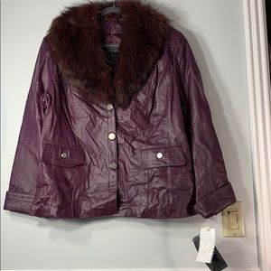 NWT Terry Lewis Classic Luxuries Genuine Jacket